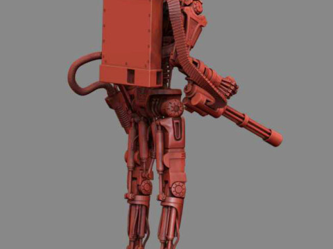 T-600 Terminator Salvation V3 3D Print Model