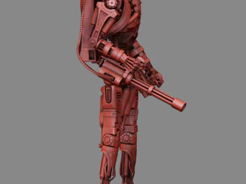 T-600 Terminator Salvation V3 3D Print Model