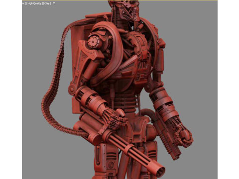 T-600 Terminator Salvation V3 3D Print Model