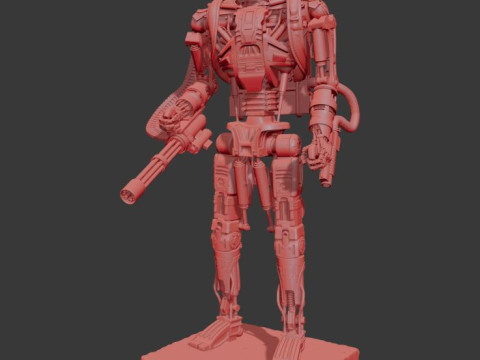 T-600 Terminator Salvation V3 3D Print Model