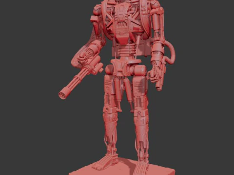 T-600 Terminator Salvation V3 3D Print Model