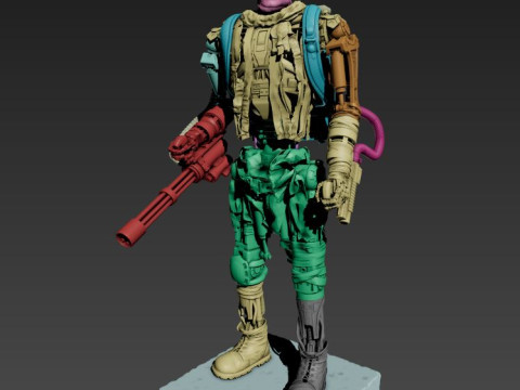 T-600 Terminator Salvation V3 3D Print Model
