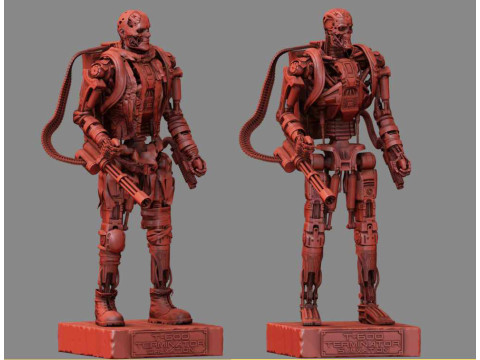 T-600 Terminator Salvation V3 3D Print Model