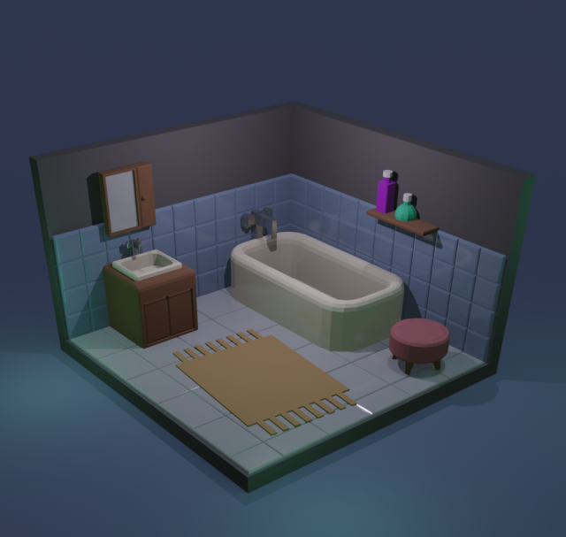 bathroom Model 3D .c4d .max .obj .3ds .fbx .stl .blend 