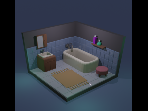 bathroom 3D Модель