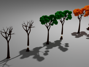 tree pack Modelo 3D