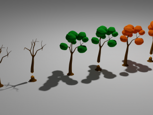 tree pack Modelo 3D
