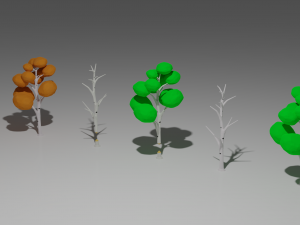 tree pack Modelo 3D