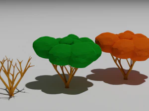 pacote de &aacute;rvore Modelo 3D