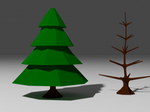 tree pack Modelo 3D
