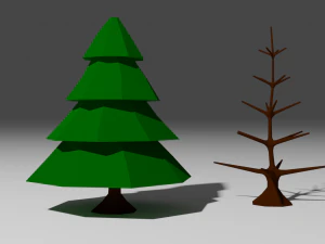 pacote de &aacute;rvore Modelo 3D