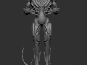 alien Model 3D