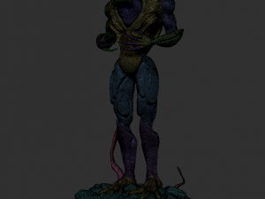 alien Model 3D