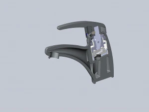 misturador Modelo 3D