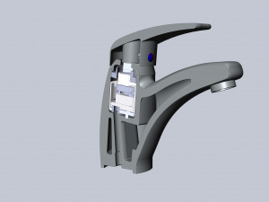 mixer Modelo 3D