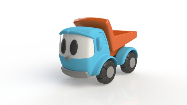 Leo truck 3D-Modell in Spielzeug 3DExport