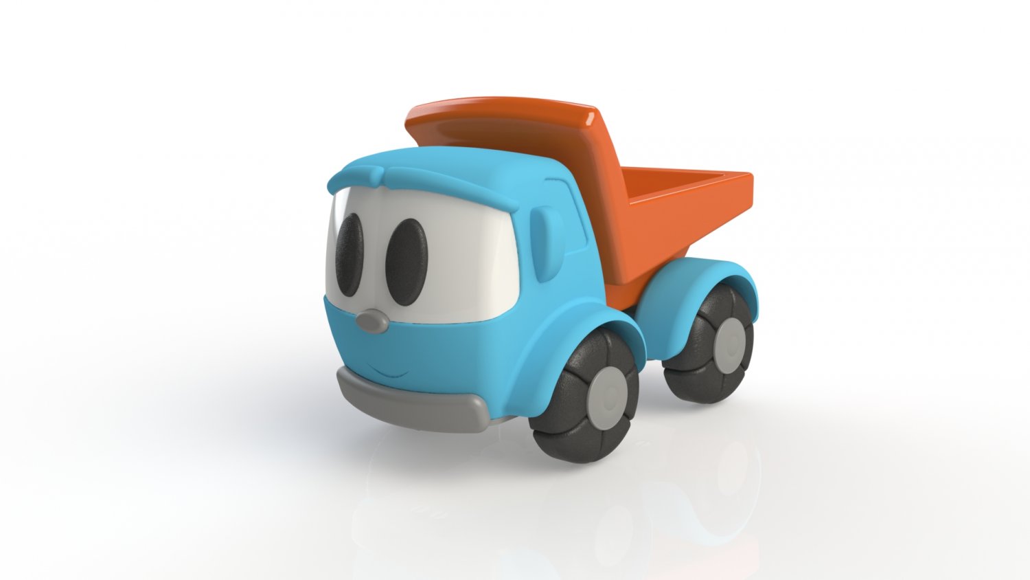 Brinquedo Léo o Caminhão Curioso Decoração impressão 3D