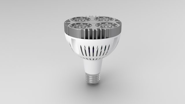 lighting led lamp 3D Model .c4d .max .obj .3ds .fbx .stl .blend 