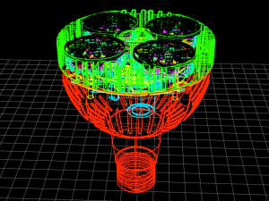 lighting led lamp 3D Model