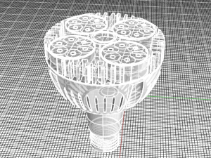 lighting led lamp 3D Model