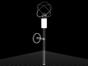 modern wall lamp 3D Model