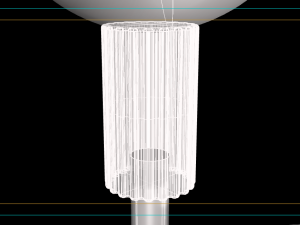 modern wall lamp 3D Model