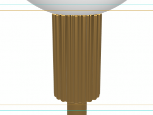 modern wall lamp 3D Model