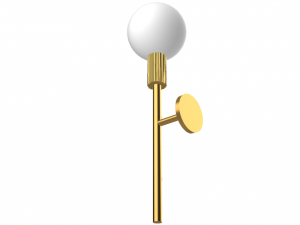 modern wall lamp 3D Model