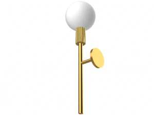 modern wall lamp 3D Model