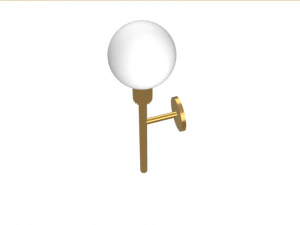 modern wall lamp 3D Model