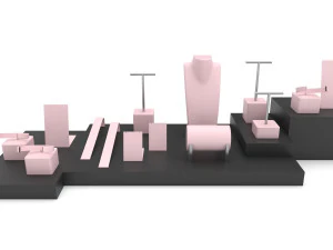 jewellery displays set 3D Model