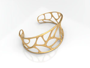 anello moderno Modello 3D