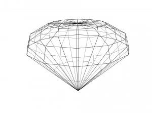 diamante Modello 3D