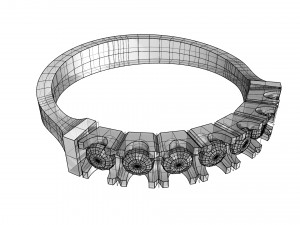 diamonds rng Model 3D