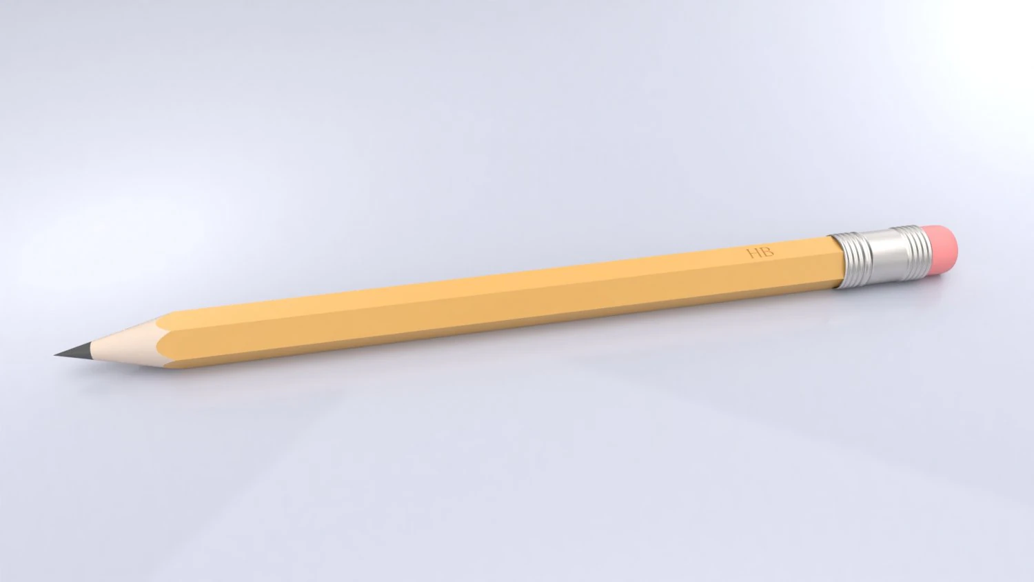 pencil 3D Model .c4d .max .obj .3ds .fbx .stl .blend