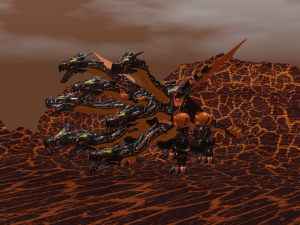 concept summon magma dragon-kamen rider crosszmagma 3Dプリントモデル