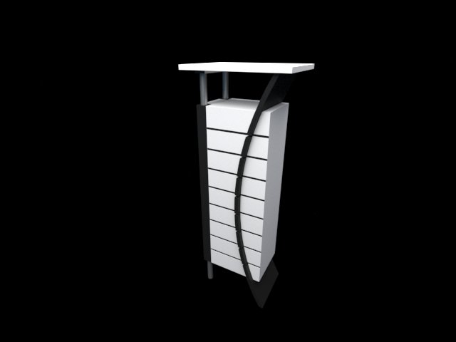 wardrobe new style wardrobe 3D मॉडल .c4d .max .obj .3ds .fbx .stl .blend 