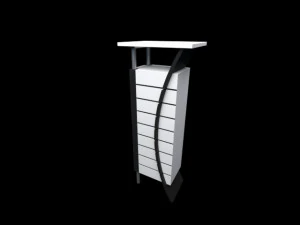 Kleiderschrank im neuen Stil 3D Modell