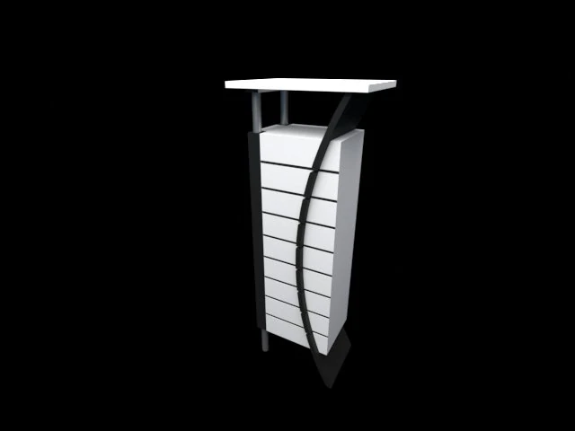 guarda-roupa novo estilo guarda-roupa Modelo 3D .c4d .max .obj .3ds .fbx .stl .blend 