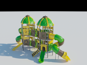 Forest outdoor playground 3Dモデル
