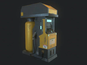 scifi gs pump 3D Model