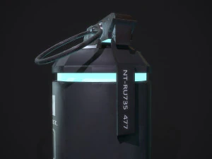 Наукова граната 3D Модель