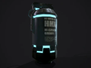 Наукова граната 3D Модель