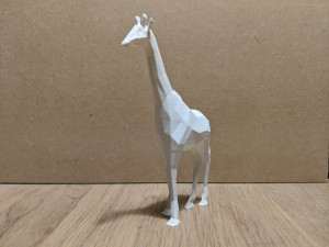 low poly african animal collection 3D प्रिंट मॉडल