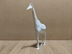 low poly african animal collection 3D Print Model
