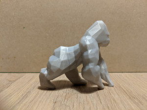 low poly african animal collection 3D प्रिंट मॉडल