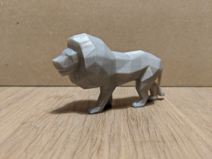 low poly african animal collection 3D प्रिंट मॉडल