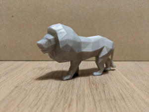 low poly african animal collection 3D Print Model
