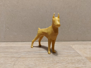 low poly dog collection Modello di stampa 3D
