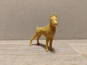 low poly dog collection 3D Print Model
